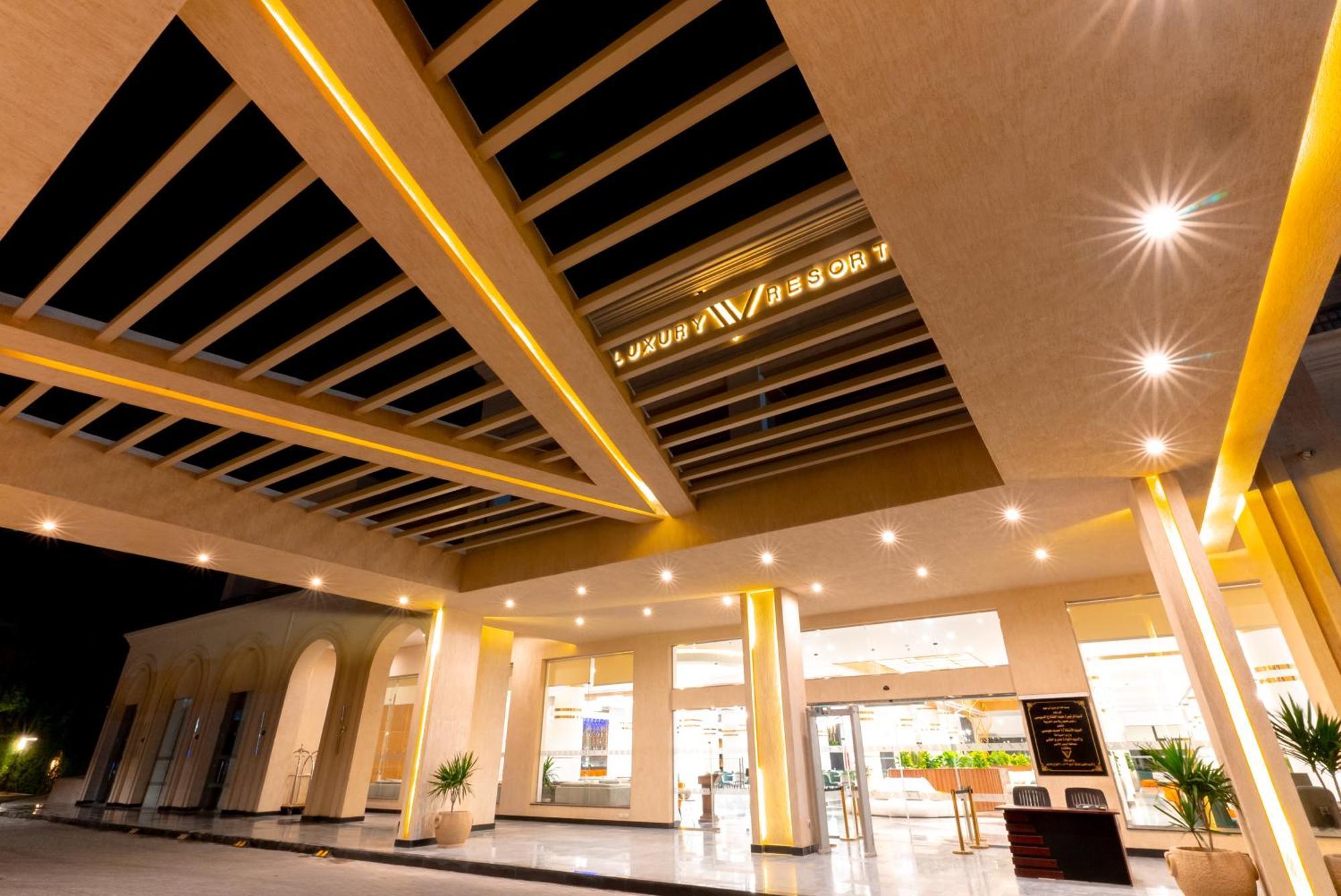 The V Luxury Resort Sahl Hasheesh الغردقة المظهر الخارجي الصورة Lobby